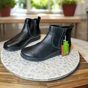 Taos Select Supportive Orthopedic Leather Ankle Boots Women’s 7.5 Comfort Casual